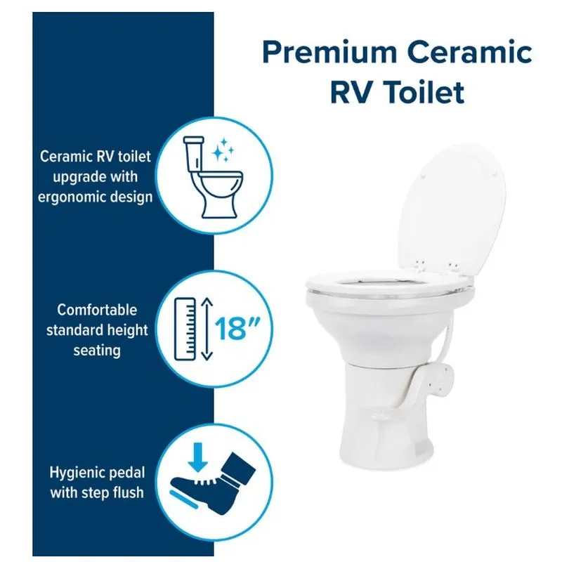 Gravity Toilet  /White